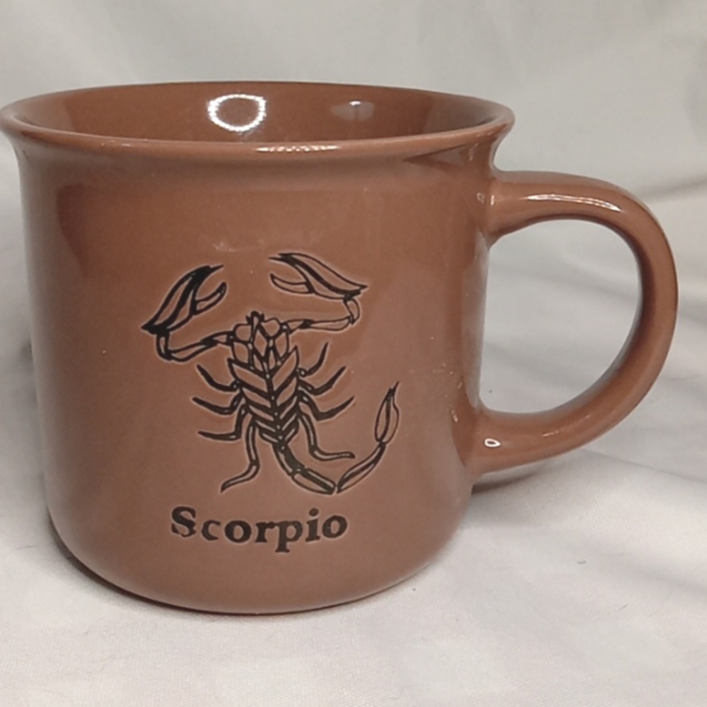 Scorpio horoscope mug